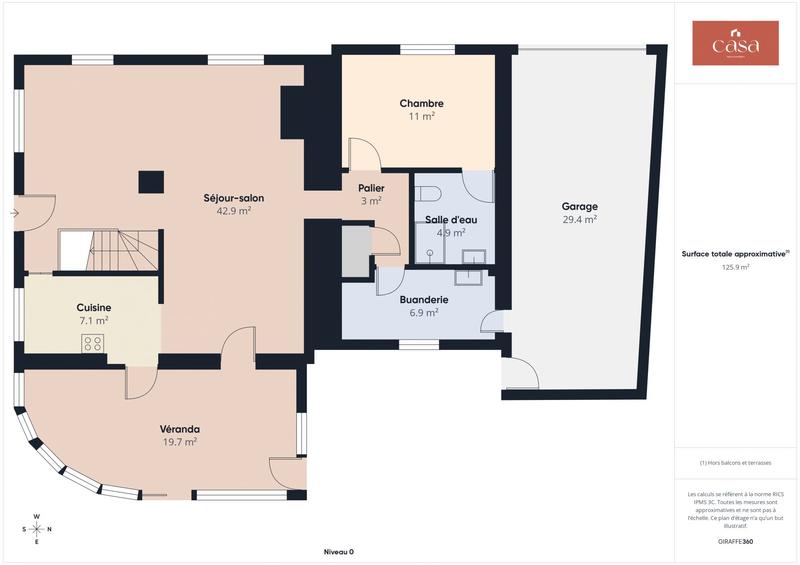 Maison - 160 m² - 8 pièces