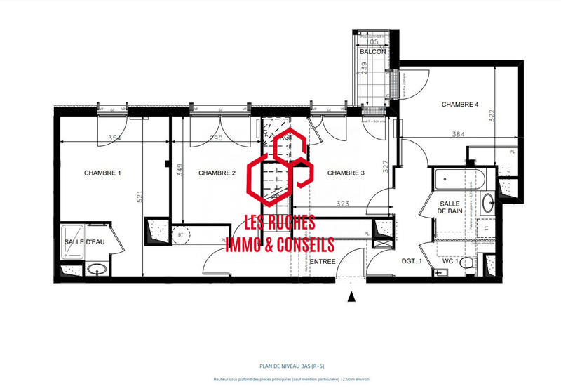 Duplex - 147 m² - 5 pièces