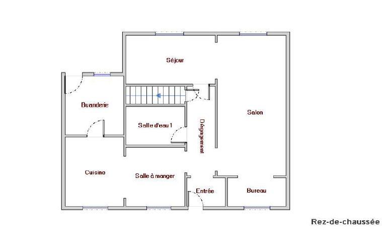 Maison traditionnelle - 121 m² - 6 pièces