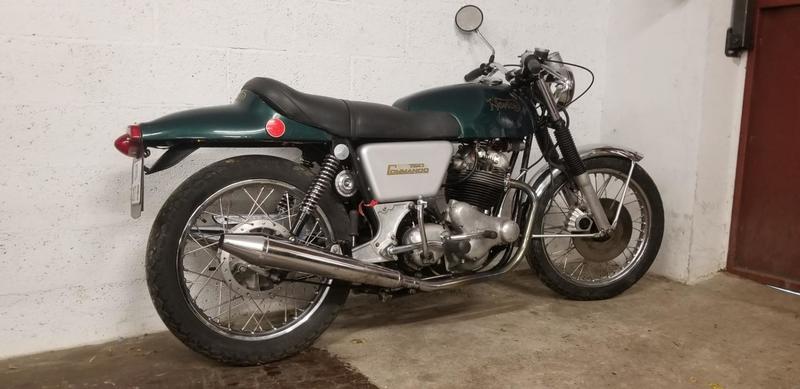 Norton Commando 750 norton verte 0750 635