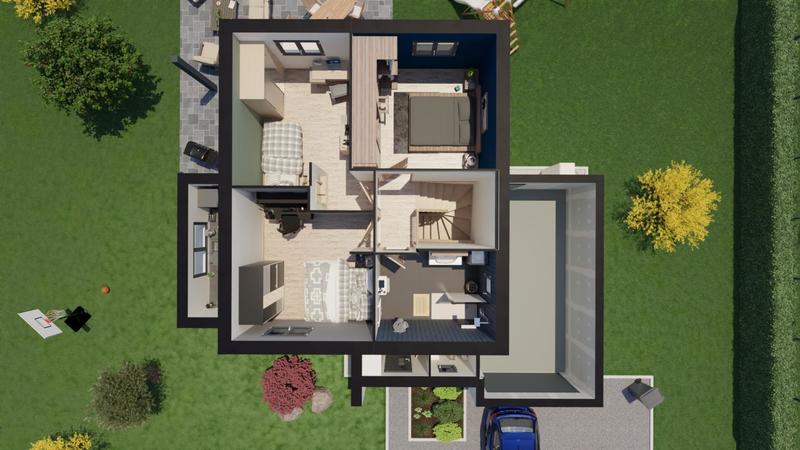 Terrain constructible - 1 350 m²