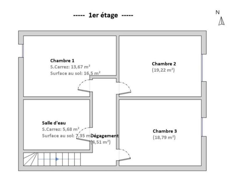Ferme - 125 m² - 4 pièces