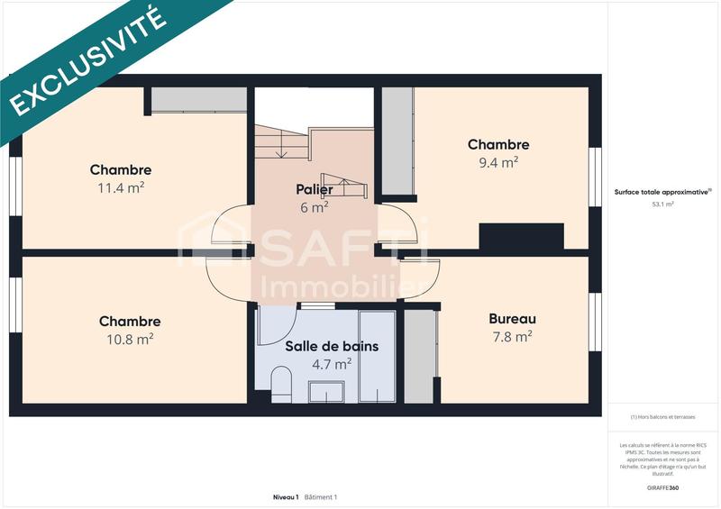 Maison - 130 m² - 5 pièces