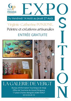 Exposition de Virgine-Catherine Ponzone