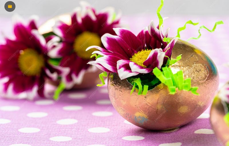 Atelier : Oeuf fleuri