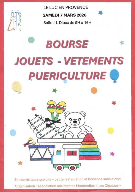Bourse aux jouets - puériculture - vêtements