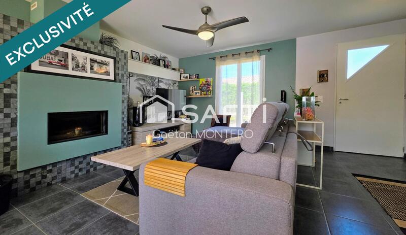 Maison - 96 m² - 4 pièces