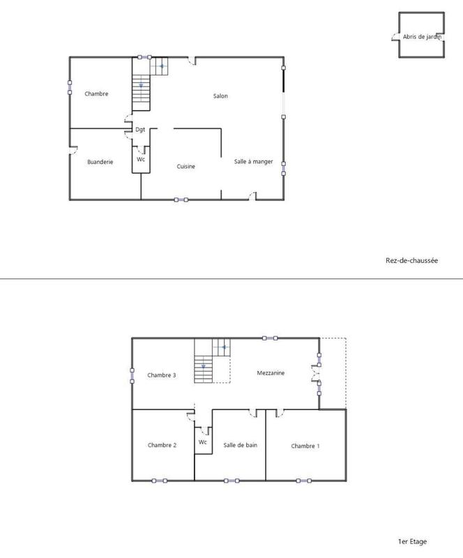 Maison - 128 m² - 6 pièces