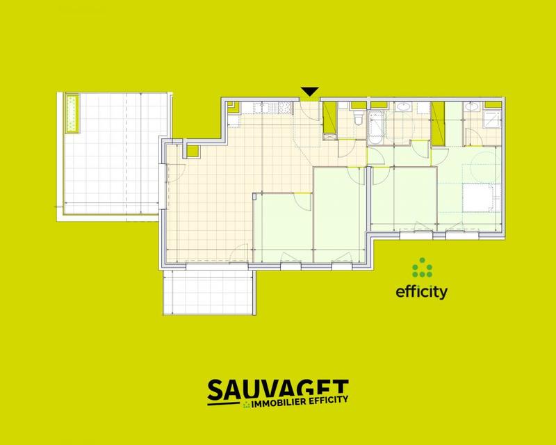 Appartement - 105 m² - 5 pièces