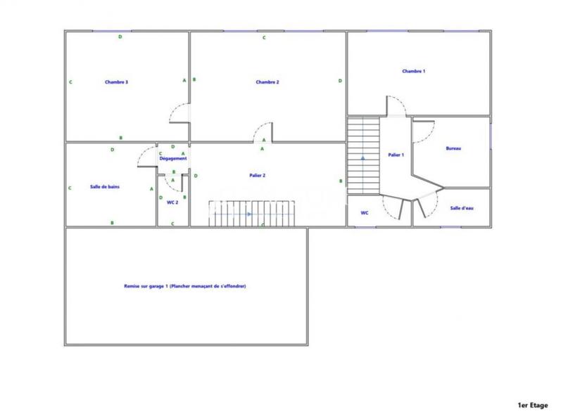 Maison - 166 m² - 6 pièces