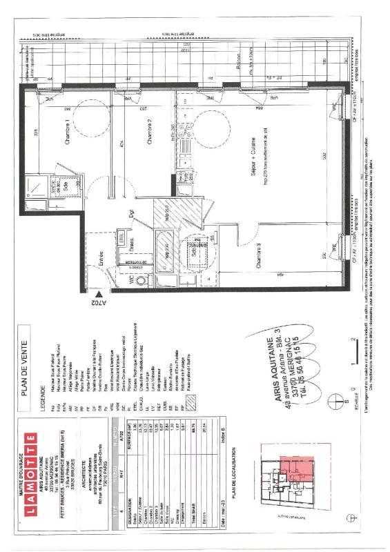 Appartement - 89 m² - 4 pièces