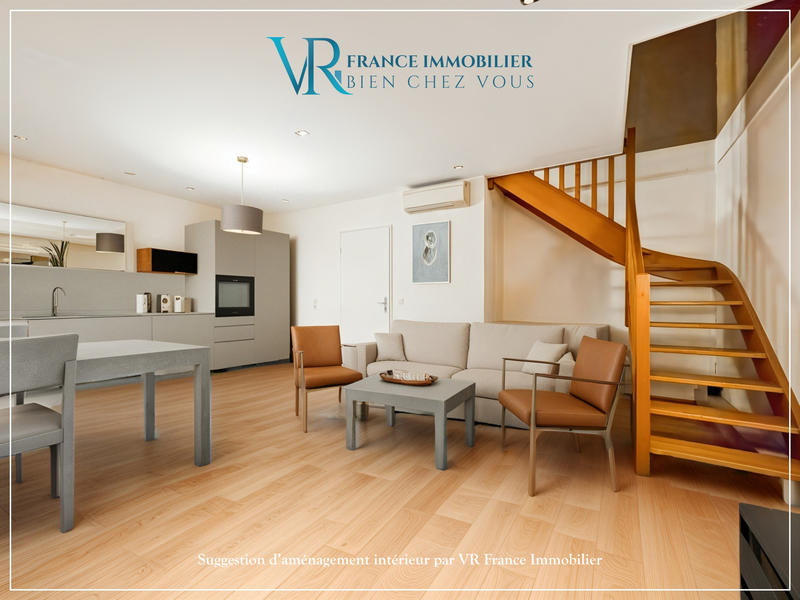 Duplex - 70 m² - 3 pièces