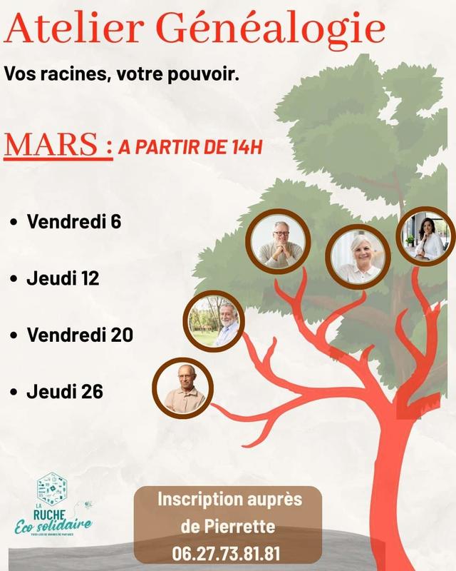Atelier découverte généalogie