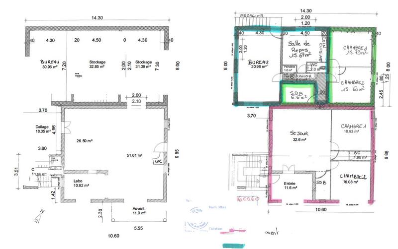 Maison - 355 m² - 6 pièces