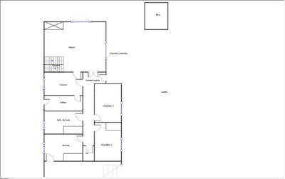 Maison - 170 m² - 6 pièces