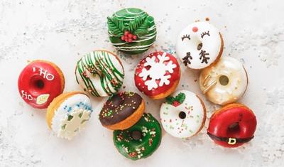 Pâtisserie : Donuts de Noël