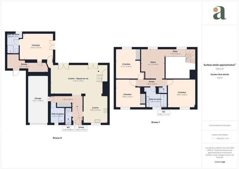 Maison - 172 m² - 7 pièces