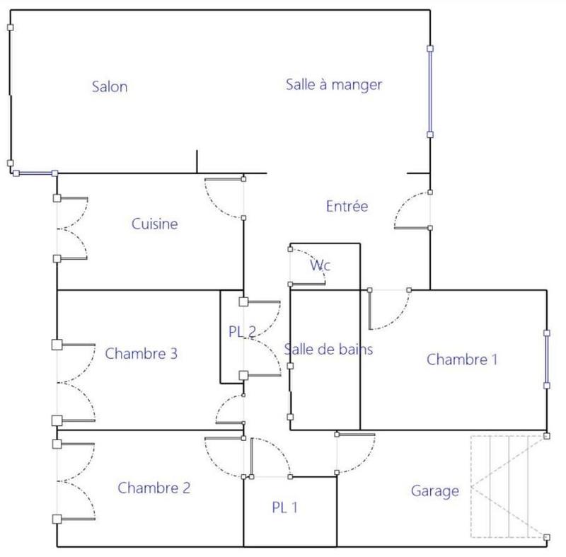 Pavillon - 100 m² - 4 pièces