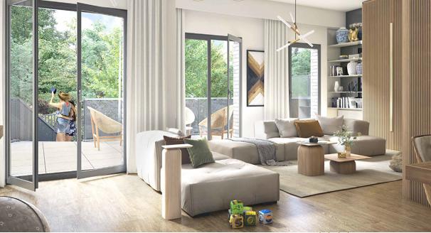 Appartement - 66 m² - 3 pièces