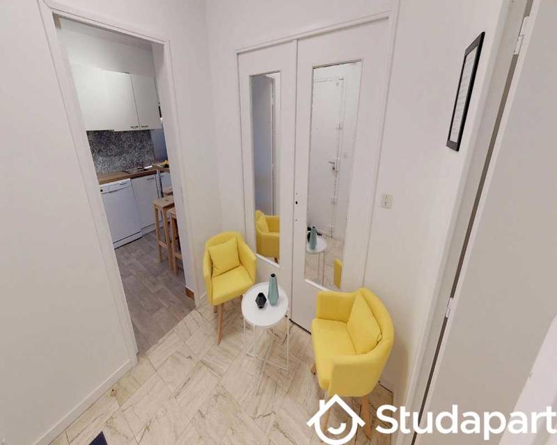 Chambre - 45 m² - 1 pièce