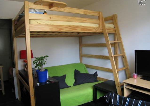 Studio - 19 m² - 1 pièce