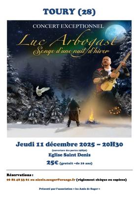 Concert &quot;Songe d’une nuit d’hiver – Luc Arbogast&quot;