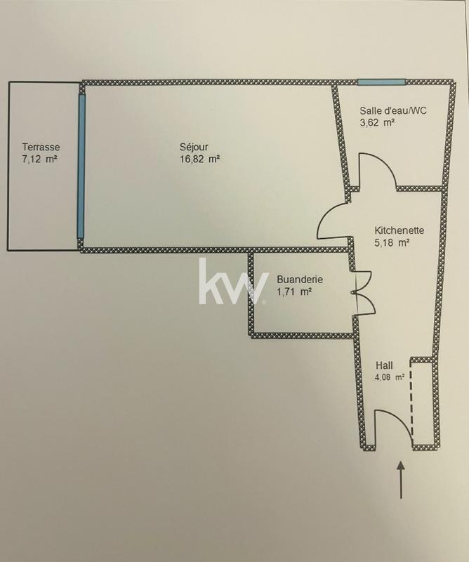 Appartement - 31 m² - 1 pièce