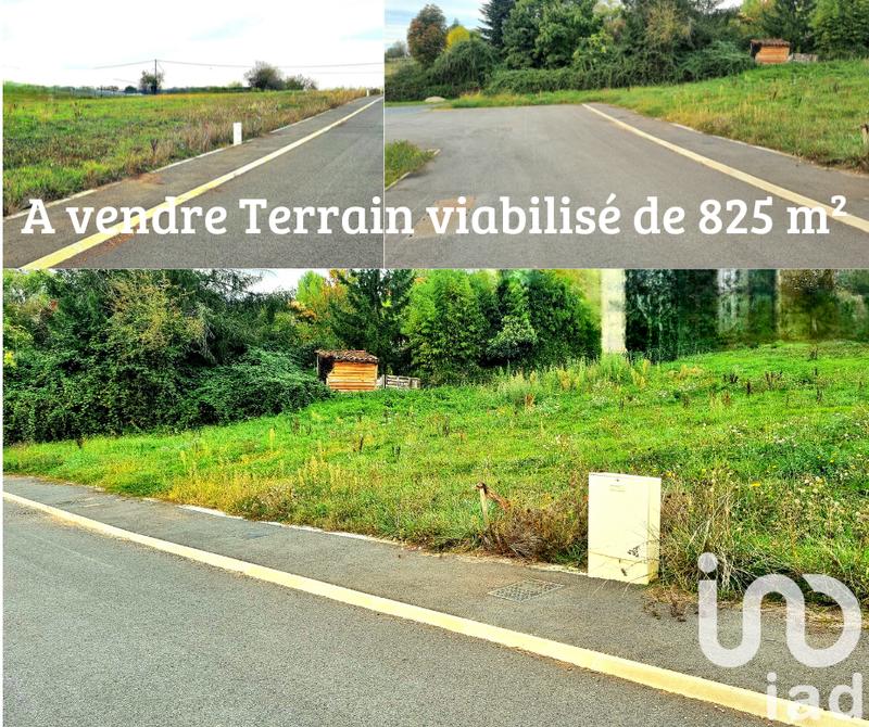Terrain - 825 m²