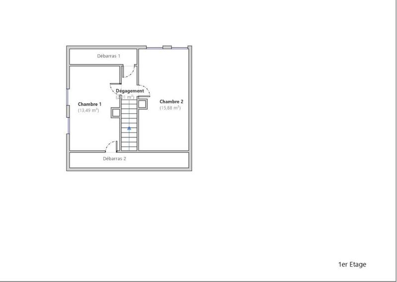 Maison ancienne - 80 m² - 4 pièces