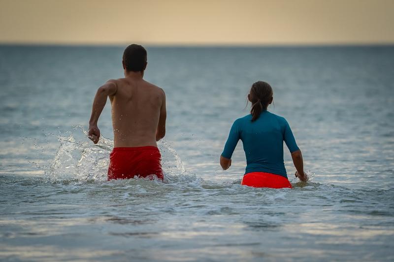 Marche aquatique côtière