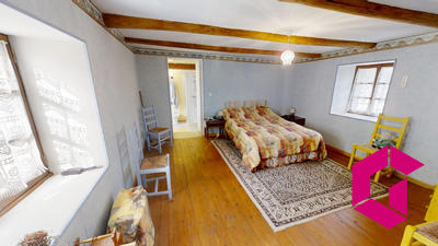 Maison ancienne - 64 m² - 3 pièces
