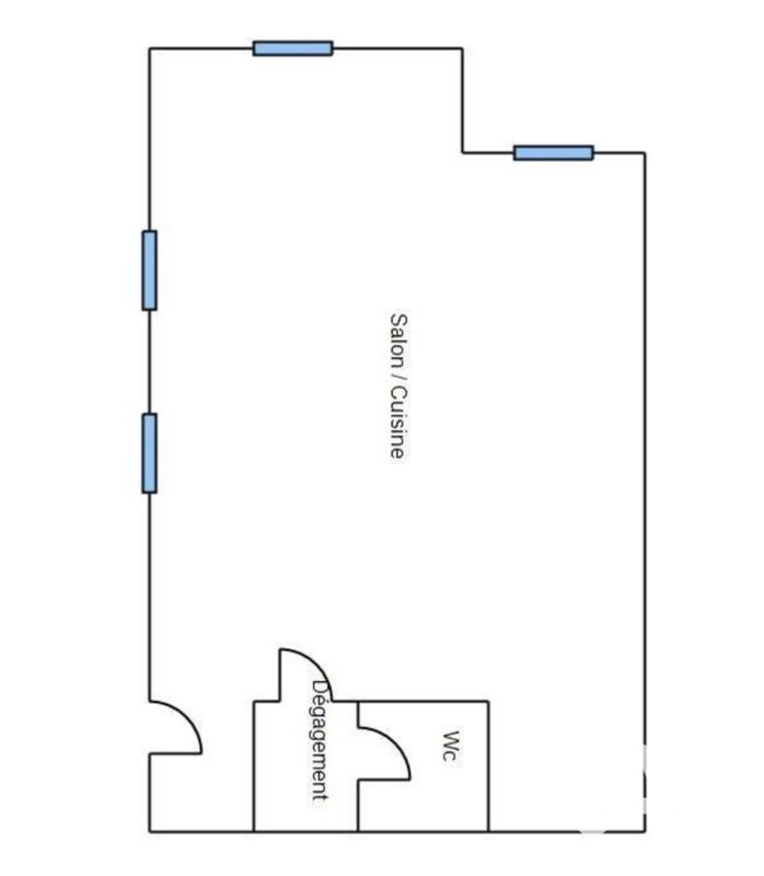 Duplex - 67 m² - 4 pièces