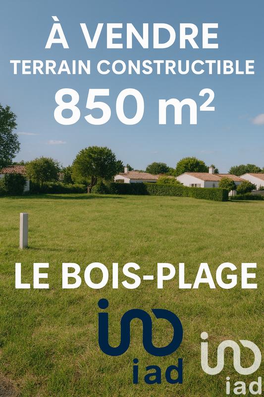 Terrain - 850 m²