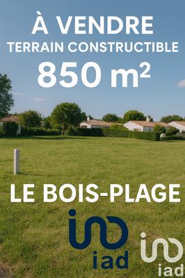 Terrain - 850 m²