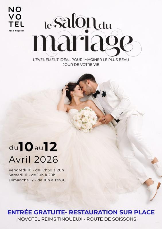 Salon du mariage au Novotel Tinqueux