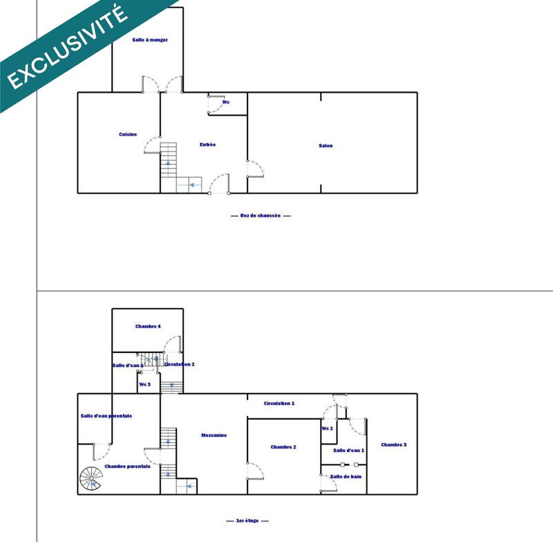 Maison de maîtres - 260 m² - 10 pièces