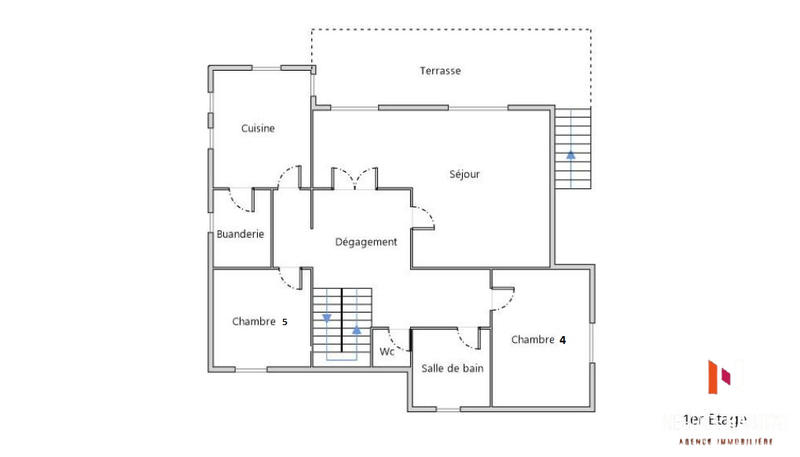 Villa - 220 m² - 7 pièces