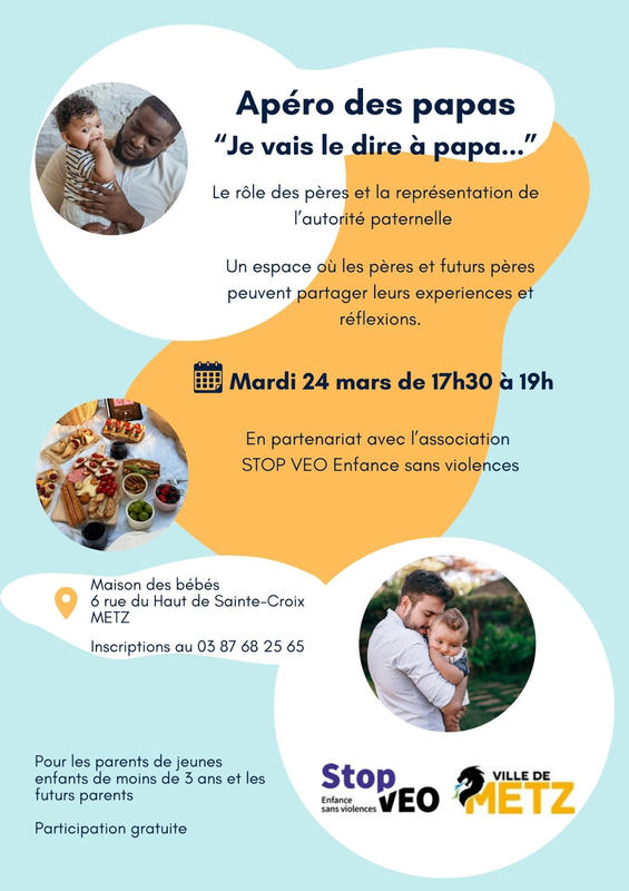 Apéro des papas : "Je vais le dire à papa...