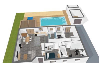 Maison - 128 m² - 5 pièces