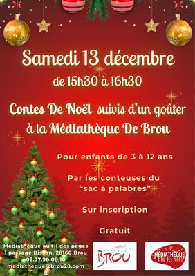 Contes de Noël et goûter