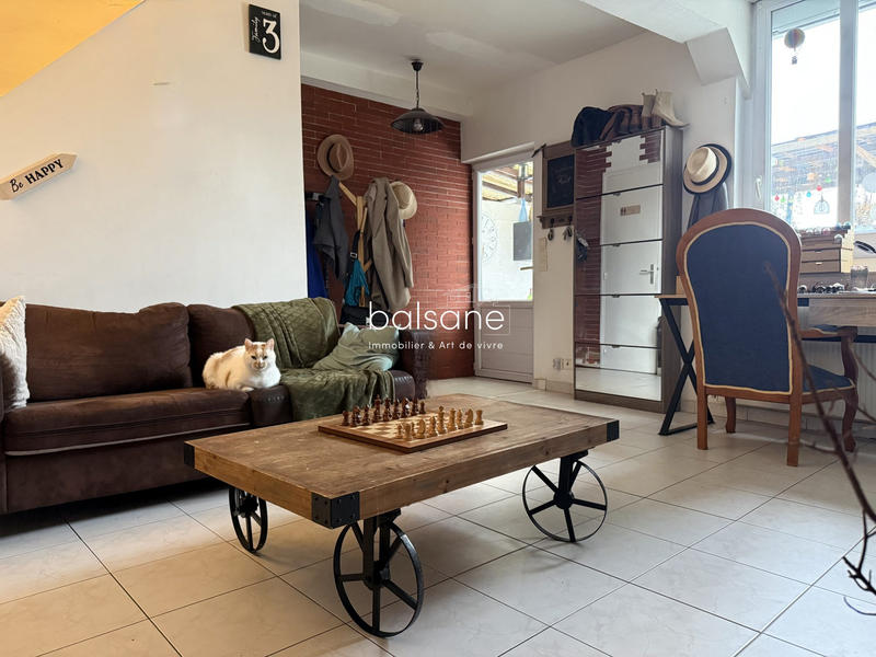 Maison - 62 m² - 3 pièces