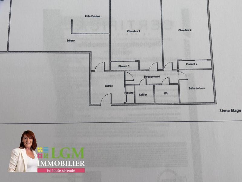 Appartement - 66 m² - 3 pièces