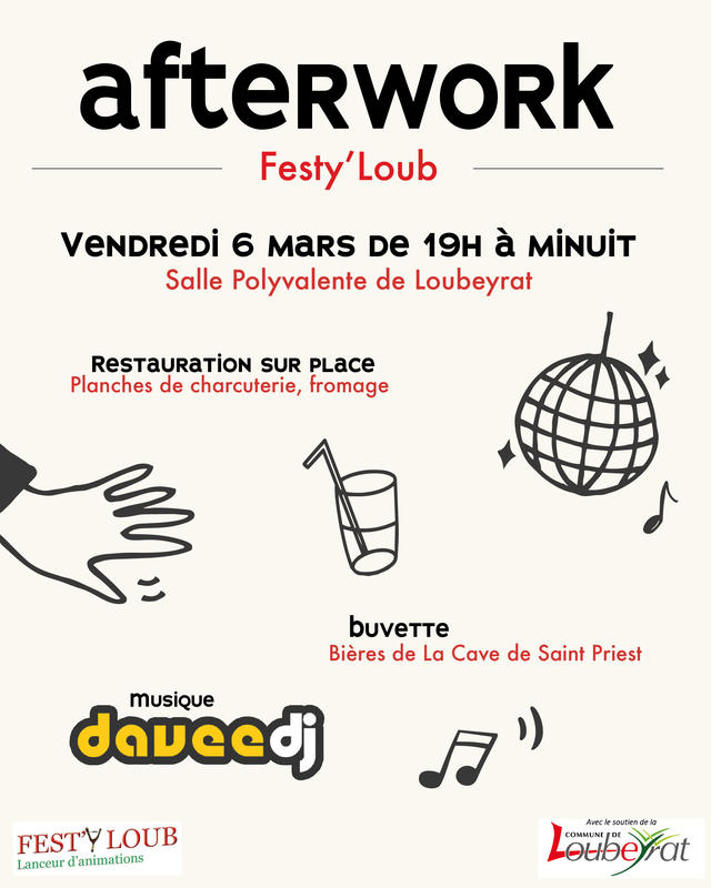 Afterwork et Animation Musicale