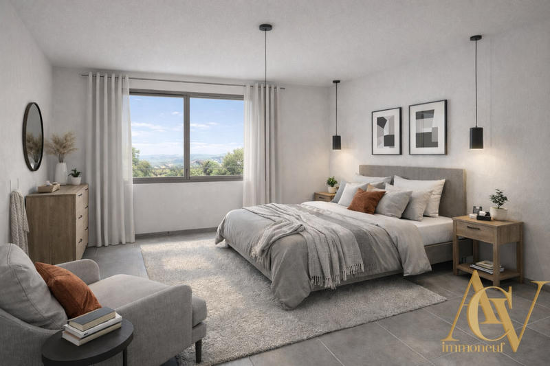 Appartement - 61 m² - 3 pièces