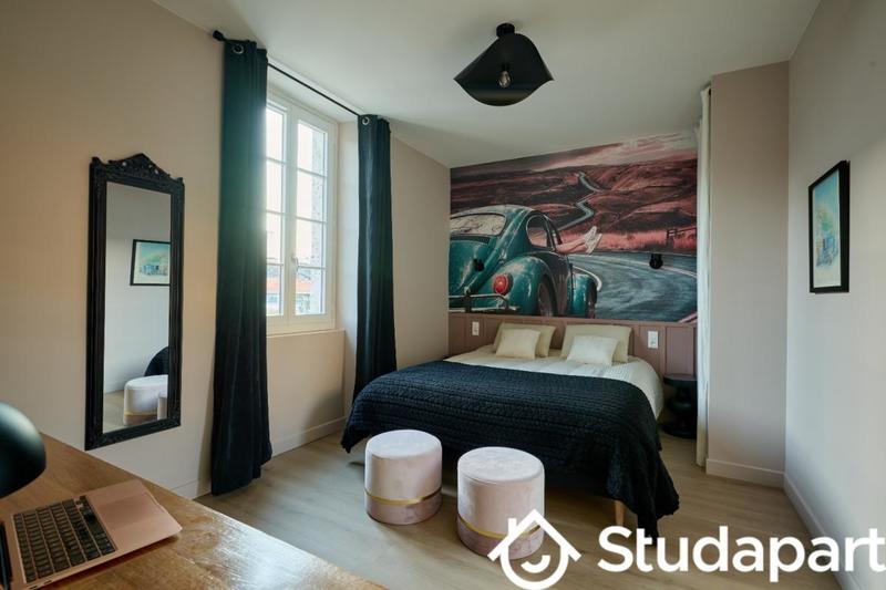 Chambre - 18 m² - 1 pièce