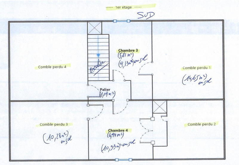 Maison - 90 m² - 5 pièces