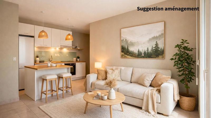 Appartement - 52 m² - 3 pièces