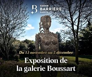 Soirée Concert Barrière Biarritz : Exposition de la Galerie Boussart