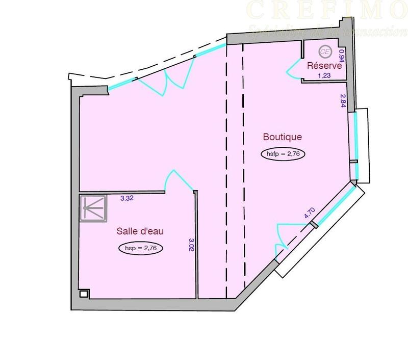 Local d'activités - 47 m² - 2 pièces