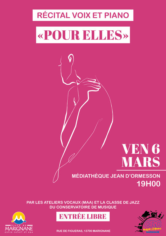 Récital voix et piano : ""Pour elles